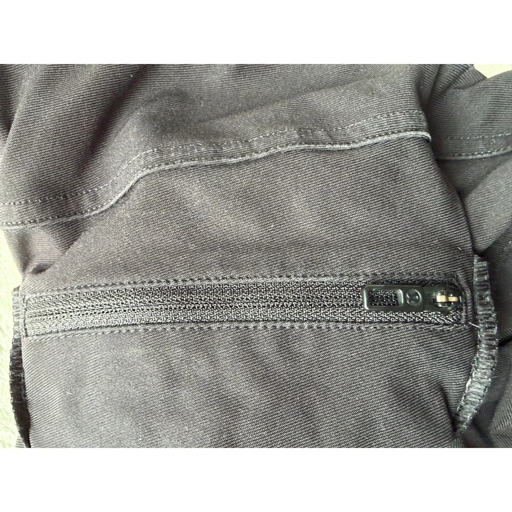 Lululemon ABC Pants Mens 38x32 Black Regular Fit Stretch Chino 5 Pocket Golf